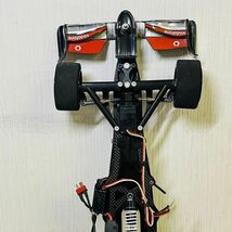 NK7【100】1円～通電確認済 タミヤ 1/10 F104 カーボンシャーシ TAMIYA RC F1_画像4