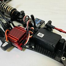 NK5【100】1円～通電確認済 1/10 モロテック DN-ETC 電光石火 Eternal F103コンバージョン タミヤ RC F1　カーボン シャーシ_画像3