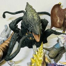 NK4【140】1円～バンダイ 日本製 ソフビ まとめ ビオランテ ウルトラ怪獣 ゴジラ ウルトラマン レトロ 円谷プロ ジャンク ④_画像3