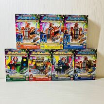 岡13【80】1円～ 未開封 ミニプラ 烈車合体EX ビルドダイオー シールドレッシャー ファイヤーレッシャー ポリスレッシャー 7種 まとめ_画像1