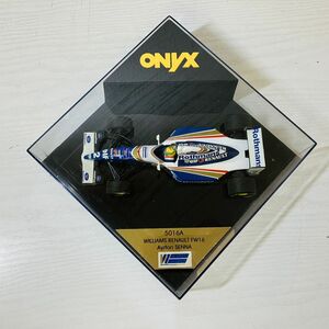 心12【80】1円～ ONYX 1/24 ウイリアムズ ルノー FW16 アイルトン セナ Ayrton SENNA WILLIAMS RENAULT 5016A ミニカー