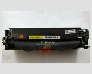  new goods Canon (Canon) interchangeable toner CRG-318-418Y yellow approximately 3400 sheets printing possibility 1 year guarantee 