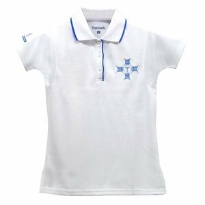 新品 レディース ポロシャツ Lサイズ 白 ゴルフウェア 夏にお勧めサラッとクール/消臭/速乾