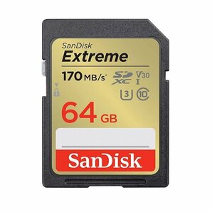 新品 SanDisk SDXCカード 64GB Speedクラス10/UHSスピードクラス3 SDSDXV2-064G-GNCINの画像1