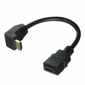 新品 HDMIケーブル Ver1.4 20cm 下L字接続 HDMI-CA20DL