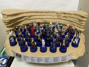 [ not for sale ] Star Wars episode 2 bottle cap all 52 kind + collection stage set Pepsi 