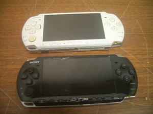 ◆SONY　ソニー　プレイステーションポータブル　PSP3000　2台　ジャンク品　　