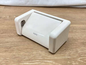 【美品】TOTO FRP製 １連式 紙巻器 トイレットペーパーホルダー #SC1(パステルアイボリー)