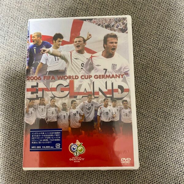 新品　未開封　DVD イングランド代表の軌跡　2006 ドイツワールドカップ　定価¥4.200