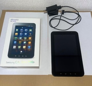 Samsung GALAXY Tab docomo SC-01C サムスン　ギャラクシー　初代タブレット　中古美品　元箱