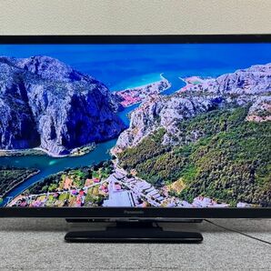 ⑤ パナソニック 37インチ 液晶テレビ 3D映像 VIERA TH-L37DT3 リモコン付属 動作確認済み F09の画像1