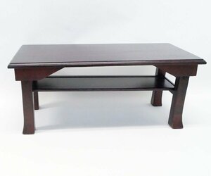  used . made folding convenience desk small SDX-600 Brown family Buddhist altar .. pcs distribution serving tray pcs Mini table 