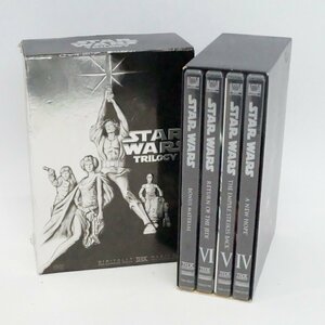 中古 STAR WARS TRILOGY DVD BOX スター・ウォーズ トリロジー 4枚組