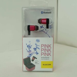 未使用 ELECOM Bluetooth 完全ワイヤレス ヘッドホン LBT-TWSP3PN1 VIVID PINK