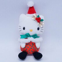 経年品 サンリオ ハローキティ メリークリスマス ぬいぐるみ レア品 箱入り_画像3