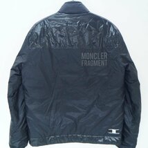 中古 美品 モンクレール ダウンジャケット MONCLER×FRAGMENT ヒロシフジワラ NO.7モデル 2018年 タバコ匂有_画像2