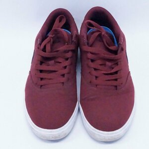 中古 NIKE ナイキ スニーカー 27㎝ ボルドー 843896-611 チェックソーラーキャンバス