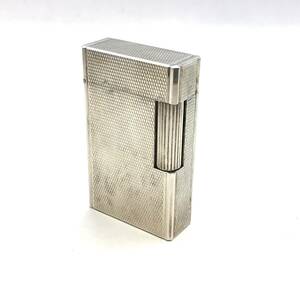 S.T.DuPont Dupont roller type lighter silver spark * put on fire has confirmed initial entering smoking . smoking goods 