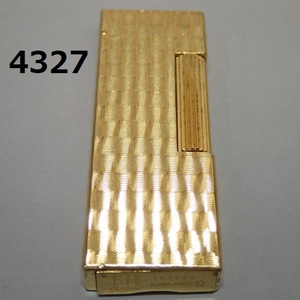 AC-4327 dunhill Dunhill ролик зажигалка тонкий Gold цвет вспышка OK AD печать современный скульптура дизайн 
