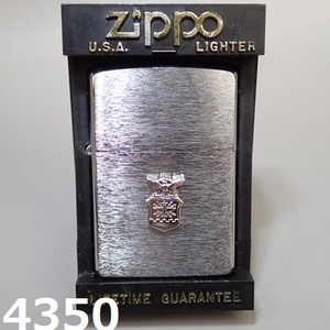 AC-4350◆ZIPPO ジッポ―　アメリカ軍紋章　デッドストック　未使用保管 20240517