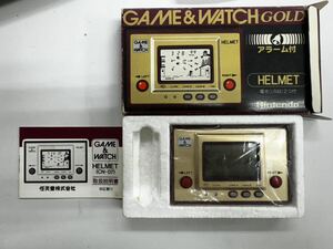 [45501.0513KA] secondhand goods * Junk * operation not yet verification Nintendo game & watch helmet HELMET CN-07
