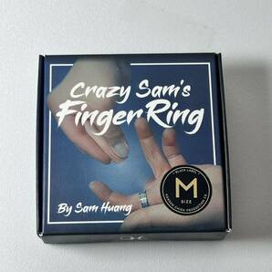 クレイジーサムズフィンガーリング 手品 トランプ マジック 指輪の画像1