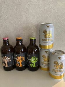 北海道 フルーツブルーイング3本 & タイ シンハービール 3本 クラフトビール　プレミアムビール　フルーツビール　
