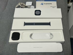 Apple Watch Series 8 45mm GPS модель midnight aluminium кейс + storm блюз Poe tsu петля дополнение 
