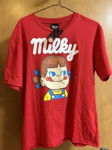 新品　ミルキー　ペコちゃん　サンリオ　Tシャツ　Mサイズ