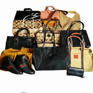 1 jpy start PRADA Prada //BOTTEGA VENETA Bottega Veneta / Coach etc. brand bag sneakers purse set sale set sale 