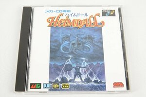 ☆SEGA セガ メガドライブ MEGA-CD メガCD ハイムドール HEIMDALL 本体・説明書付 USED☆キ