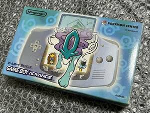  Nintendo game bo- advance Pokemon center limitated model acid kn blue 