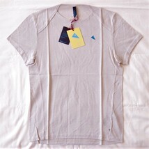 ★レア! 送料込 参考11,000円★KLATTERMUSEN VILE TEE S 白系 クレッタルムーセン バイル Ｔシャツ 半袖 アウトドア リネン ベースレイヤー_画像2