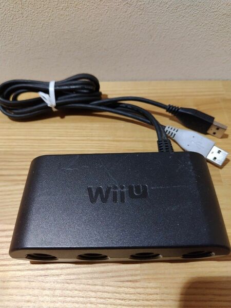 任天堂 Nintendo WUP-028 WiiU Switch ゲームキューブコントローラ接続タップ 大乱闘スマッシュブラザーズ