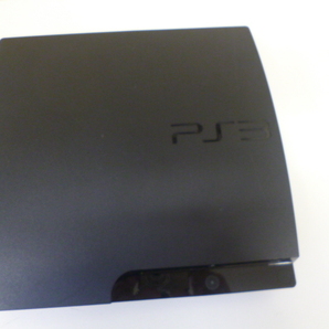 SONY ソニー PS3 プレイステーション3 CECH-3000B ブラック 通電 ジャンク 激安1円スタートの画像2