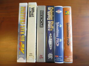  surfing relation VHS tape 6 pcs set postage included 
