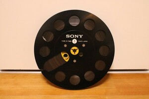 [ beautiful goods ]SONY 7 number metal reel black TYPE R-7MB open reel tape 