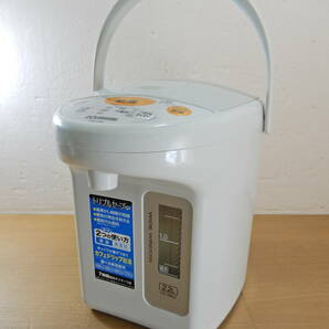 Y0571★\～ZOJIRUSHI/象印 家庭用 マイコン沸とう電動ポット 容量:2.2L model:CD-XB22の画像1