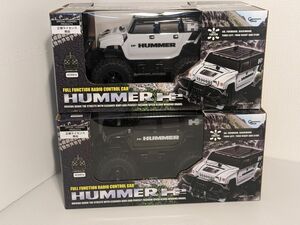 ラジコン HUMMER ホワイト＆ブラック2台セット