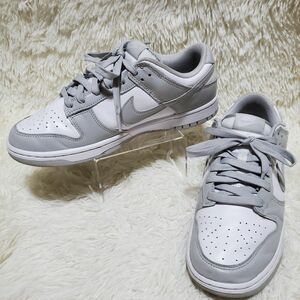 Nike　ナイキ　DUNKLOW RETRO 27.5 GREYFOG ダンク DD1391-103 グレー スニーカー