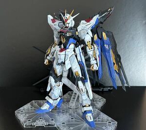 完成品 MG 1/100 ストライクフリーダムガンダム　改修 改造 塗装済み pg rg mgex