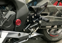 CBR250RR MC51 バックステップ黒 ABS対応3ポジション＋ レーシング用6ポジション SNIPER スナイパー SP0096BK_画像4