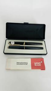 Montblanc モンブラン 万年筆 121 / 220 2本セット ペン先 585 14金あり ケース付き 筆記用具 