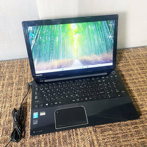 ◎★すぐ使えます!！★TOSHIBA/東芝　 dynabook　T554/56LBD　ノートパソコン　 Core i7 4700MQ　8GB　ブラック【PT55456LBXBD】DE2H