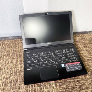 ◎★ジャンク扱い品 中古★msi　DYNAUDIO　ゲーミングノートPC　CPU Core i7　ノートパソコン　【MS-16J5】DELO