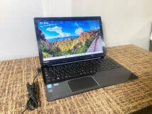 ◎★すぐ使えます!！★TOSHIBA/東芝　 dynabook　T554/56LBD　ノートパソコン　 Core i7 4700MQ　8GB　ブラック【PT55456LBXBD】DE2H_画像2