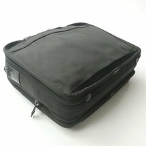 美品 TUMI トゥミ 牛革 レザー バリスティックナイロン PC収納 コンピューター ブリーフケース 黒 ブラック【参考価格￥66,000-】_画像4