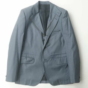  made in Japan dunhill LONDON Dunhill Zip up 3. button tailored jacket S sax blue draw code gentleman business 