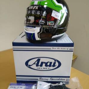 Arai RX-7X REA SB2 カラーGRN サイズ57.58cmの画像3