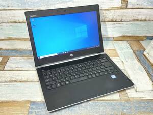 HP Pro Book 430G5/intel Core i5-7200U 2.50GHz/メモリ8GB/高速SSD/ノート/Windows10